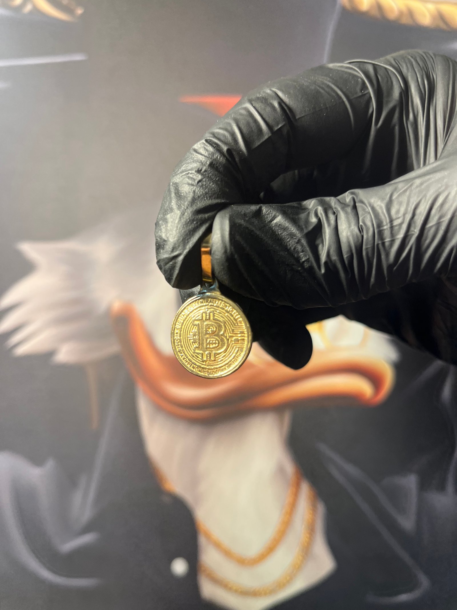 Pingente Bitcoin (P)